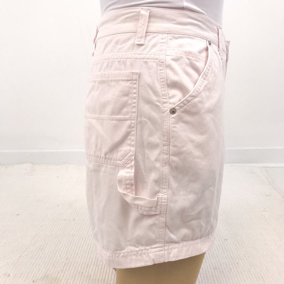 Vintage 90s Bill Blass 10P Pink Jean Shorts - Picture 3 of 10